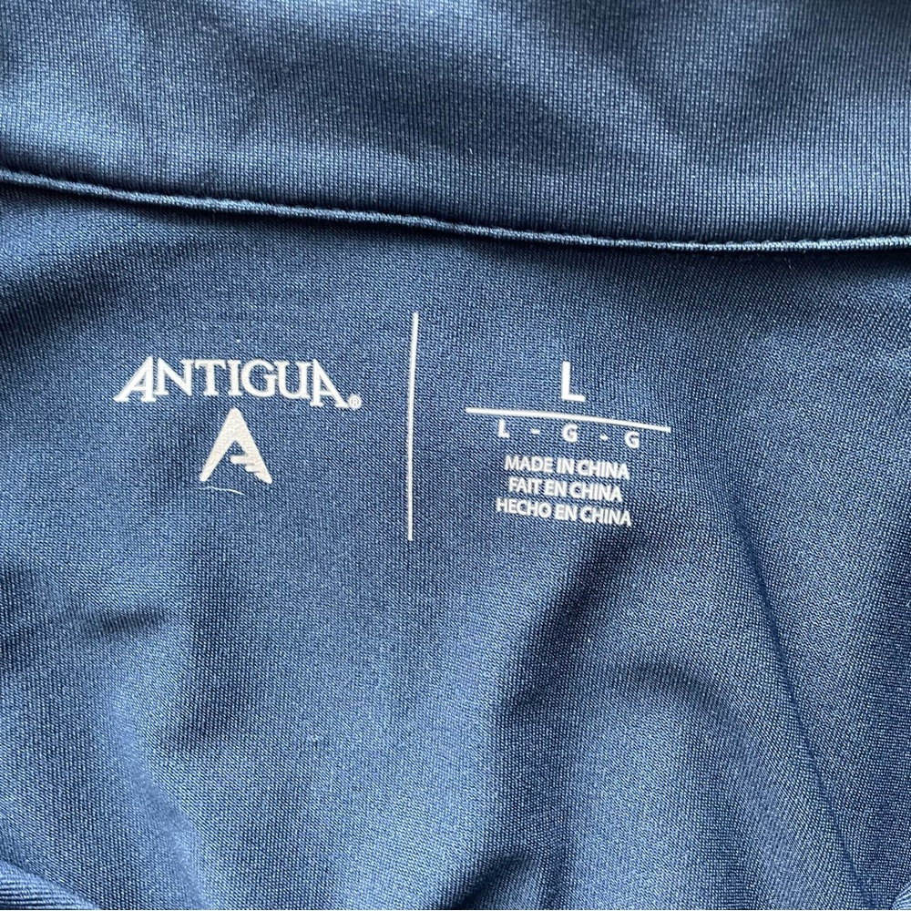 Antigua Pace Men's‎ Georgia Tech (Unisex) Quarter-Zip Pullover - Picture 5 of 7